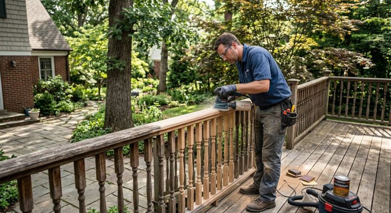 Deck Staining Service
