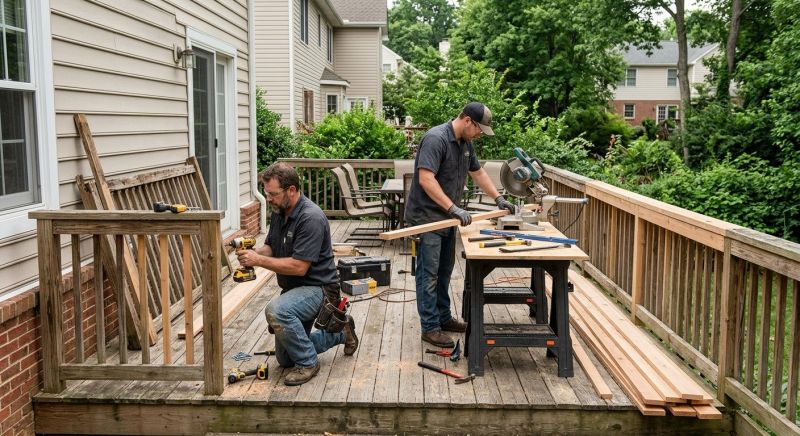 Deck Staining Service