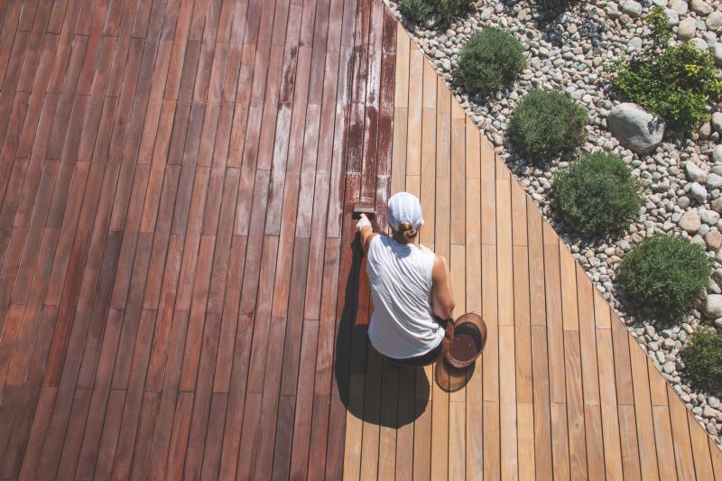 Deck Rail Refinishing