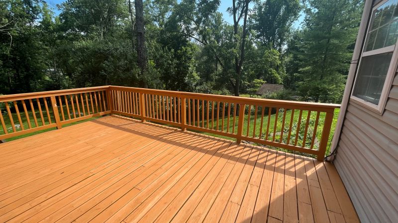 Deck Rail Refinishing