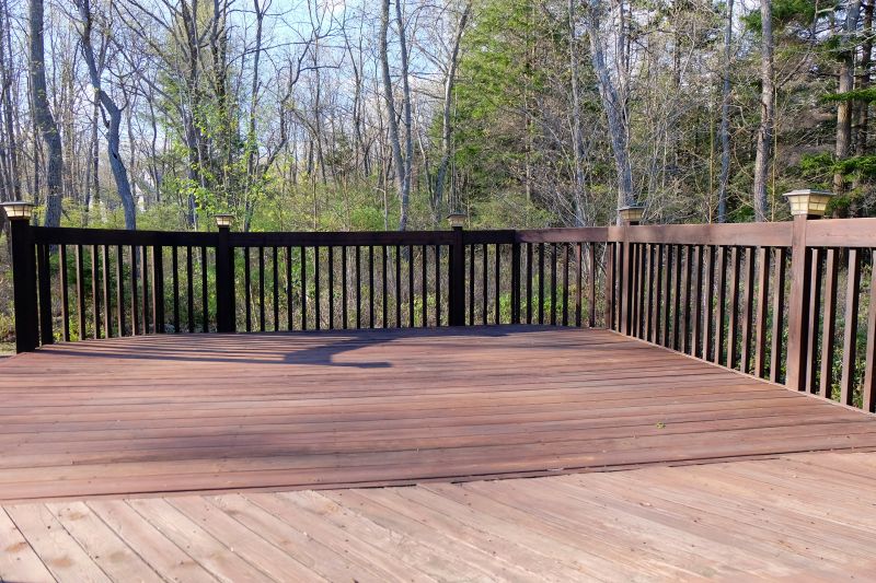 Deck Rail Refinishing