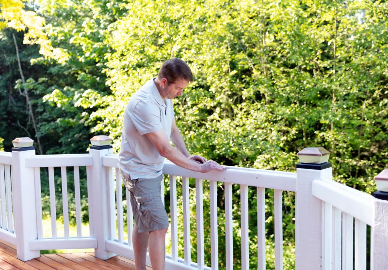Deck Rail Refinishing